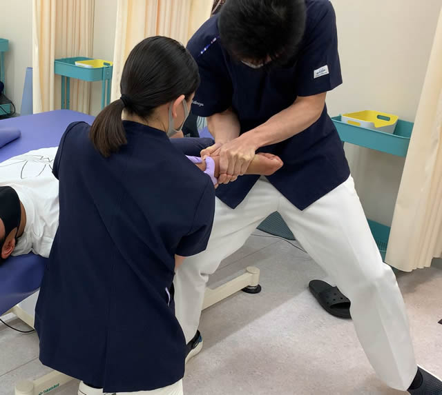 確かな技術で施術します